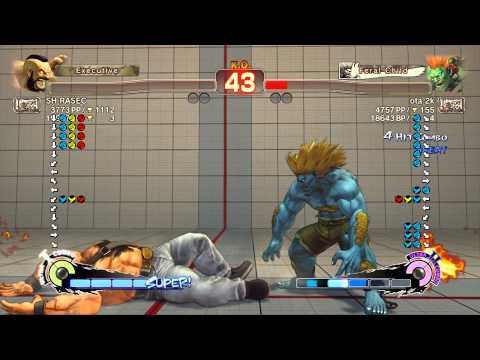 USFIV~ Zangief (SH RASEC) vs.  Blanka (ota 2k) HD