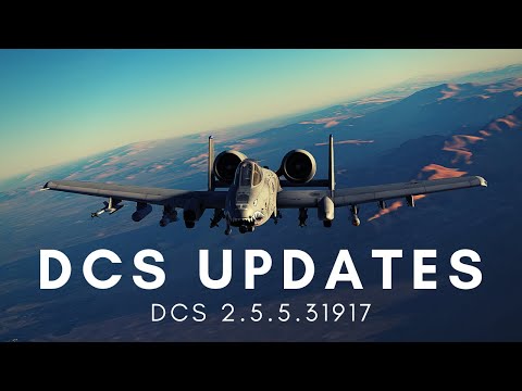 DCS 2.5.5: New A-10 Gun / Engine Sounds, F/A-18 Precise Waypoint, and Sonic Booms