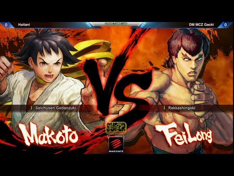 Haitani (Makoto) vs Gackt (Fei Long) - Capcom Cup 2013 SSF4: AE Ver. 2012