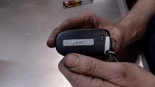 2020 Jeep Grand Cherokee Key Fob Battery Replacement