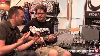 Video thumbnail for SNAMM '15 - Pittsburgh Modular Synthesizers Patch Box Demo by Premier Guitar