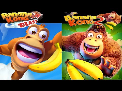 Banana Kong 2 vs Banana kong blast Gameplay
