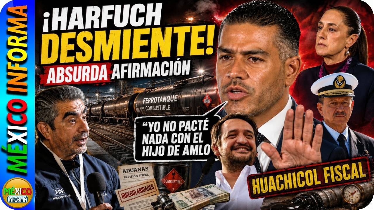OMAR GARCÍA HARFUCH DESMIENTE A NUEVO TESTIGO PROTEGIDO. "SON DECLARACIONES ABSURDAS".