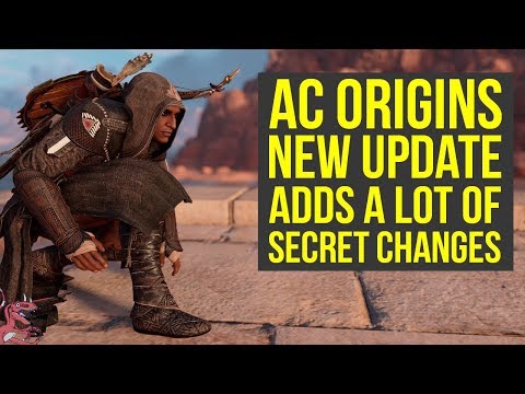 Assassin's Creed Origins Update 1.21 SECRET CHANGES Includes New Heka Chest Items & More (AC Origins Video