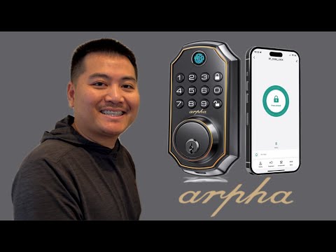 How To Install a Smart Lock | Arpha Fingerprint Keyless Entry Door Lock