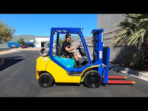 KOMATSU FG25T-16 5,000lb (LP) Propane #5525 - Forklift for Sale