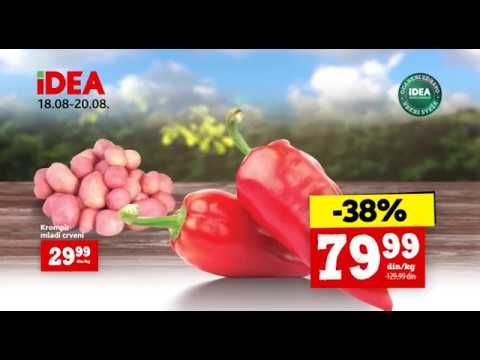 IDEA vikend akcija 18 - 20.08.2017.