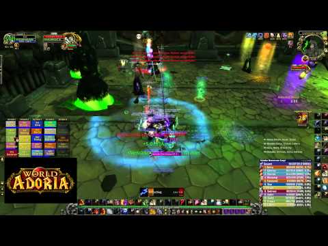Adoria vs Fel Lord Zakuun Mythic | Elemental Shaman PoV
