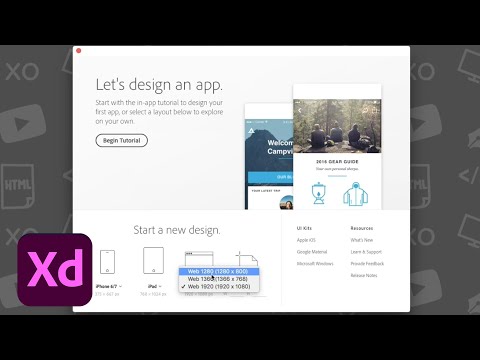 XO Pixel Designing with Adobe XD: Setting Up a Project | Adobe Creative Cloud