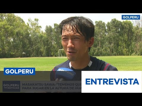 Masakatsu Sawa sobre su debut: "Gracias a la hinchada de Municipal por corear mi nombre"