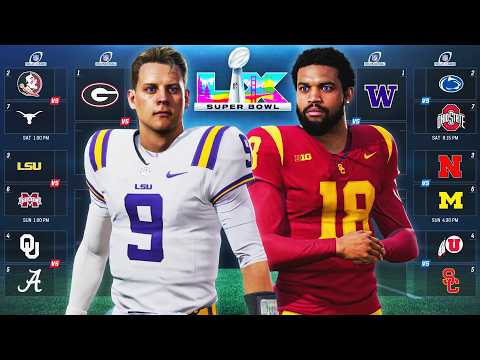 The NFL, But Each Player On Their College Team