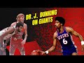 Dr. J. dunking on giants for seven minutes straight (RARE)!