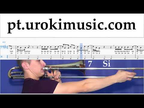 Aulas de Trombone Silvestre Dangond Nicky Jam - Cásate Conmigo Curso Aprender Parte#2 um-i372