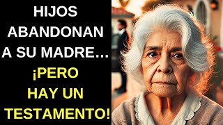 ABUELA ABANDONADA POR SUS HIJOS… ¡PERO SU TESTAMENTO ESCONDÍA UN SECRETO IMPACTANTE!