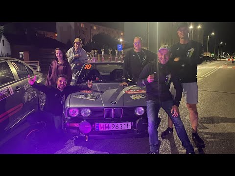 Rajdowe Kryterium Orlika 2023 - Kamil Serewiś/Rafał Lisak OS Bartniki - BMW E30 ITB