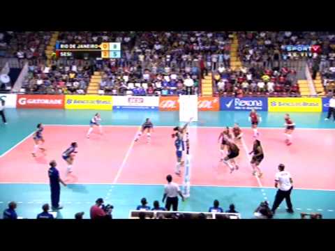 REXONA-ADES/RIO X SESI/SP - SUPERLIGA FEMININA 2014/15