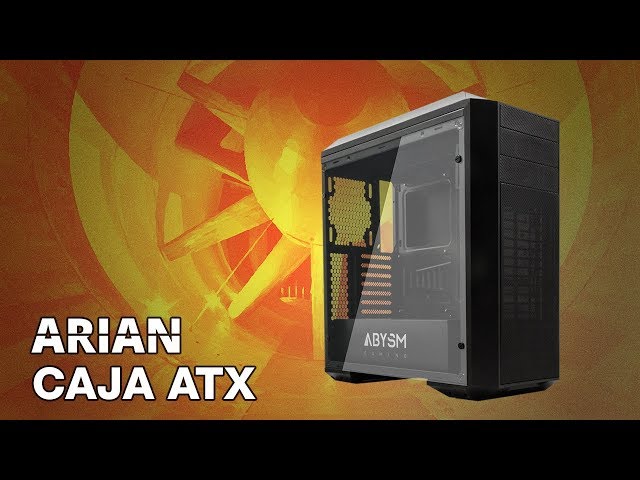 Abysm Gaming Arian Caja PC Cristal Templado USB 3.0 Negra video