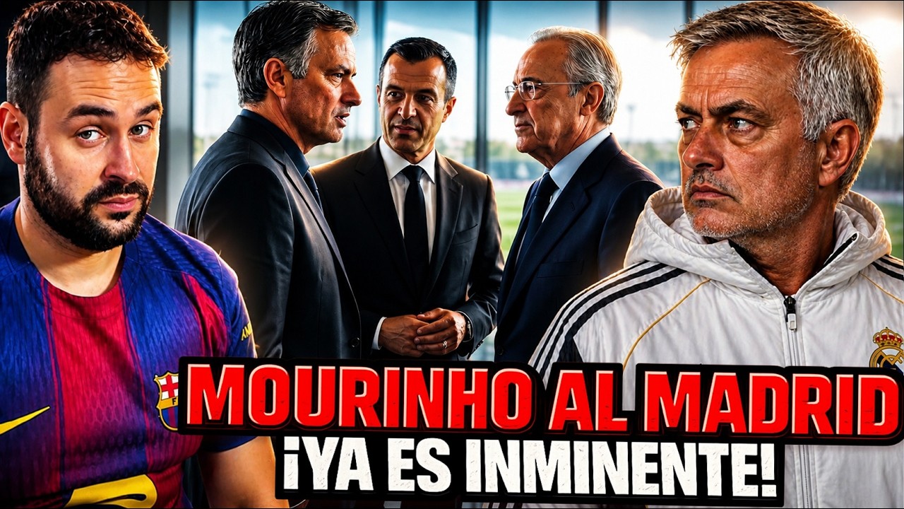 💣¡BOMBA! MOURINHO al REAL MADRID INMINENTE ¡MAÑANA REUNIÓN con FLORENTINO!