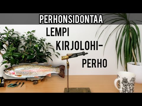 Valkoinen kuulapää leech | Perhonsidonta video