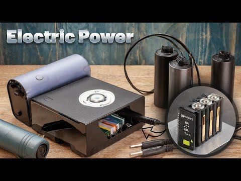 How to make Super 20000 mAh Power Bank (120W) - DIY fast charge Power Bank