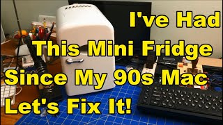 Quick Clip: In 2000 I Had Dial-up and a Mac IIsi - Fixing Mini Fridge From Then