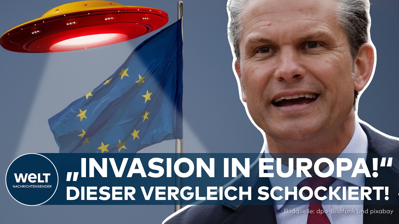 D-DAY-REDE MIT SPRENGKRAFT: Hegseth warnt vor „Invasion“ und gefährlichen Ideologien in Europa!