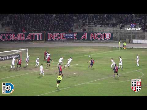 La sintesi di Latte Dolce - Torres 2-0 | 3^ di ritorno di Serie D