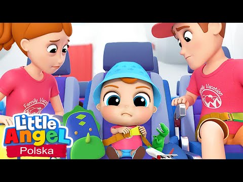 Lecimy pierwszy raz samolotem | Little Angel Polska - Piosenki dla dzieci