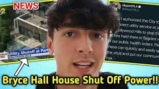 Bryce Hall House Gets POWER SHUT Off after His Birthday Party !! Ft.(L.A MAYOR !!)