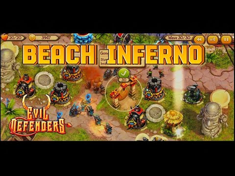 Mastering Beach Inferno in Evil Defenders | Ultimate Strategy Guide