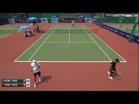 (4)Seong Chan Hong/Cheong-Eui Kim v. Congsup Congcar/Krittin Koaykul - doubles - M15 CHIANG RAI