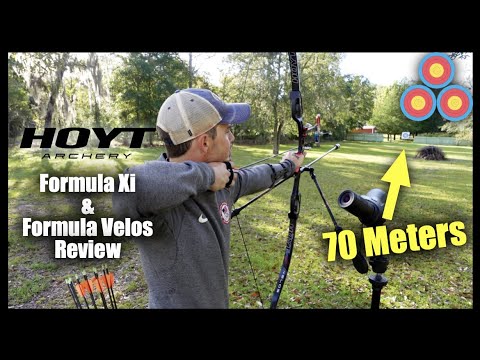 Shooting the Hoyt Formula Xi & Formula Velos Limbs at 70 Meters For the First Time
