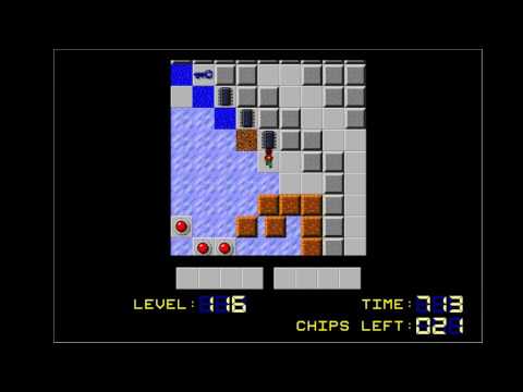 [Chip's Challenge 1 Steam] Lv116 - BLOCK BUSTER II