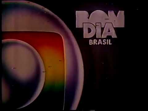 Plantao Bom Dia Brasil 12/03/1989