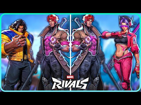 All Gambit Unique Interactions & Hero Specific Eliminations Marvel Rivals