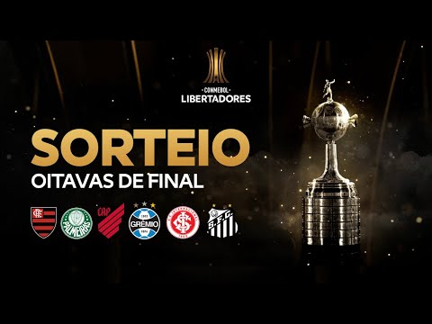 SORTEIO DA LIBERTA DEFINIDO! Veja os duelos de Fla, Inter, Grêmio, Santos, Palmeiras e Athletico.