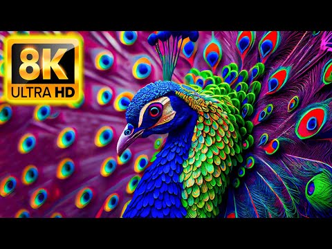 8K Birds - THE BEAUTY OF ANIMALS & BIRD Collection at 8K ULTRA HD / 60FPS ( HDR10+ )