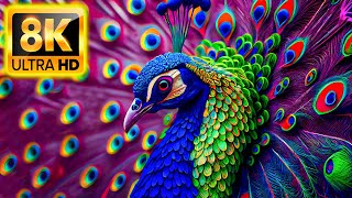 8K Birds - THE BEAUTY OF ANIMALS & BIRD Collection at 8K ULTRA HD / 60FPS ( HDR10+ )