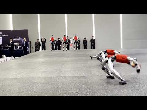 Robots welcome German chancellor on second day of China visit