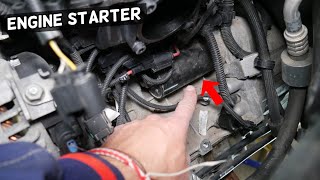 ENGINE STARTER REPLACEMENT EXPLAINED BMW N20 N26 ENGINE BMW F30 F31 F10 F11 F20 F21 F22 X1 X3 X4