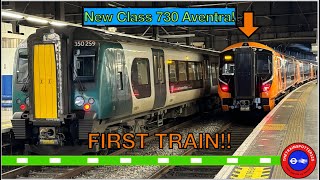 FIRST TRAIN IN SERVICE!! Brand New Class 730 on London Northwestern Railway (LNR)! - (13/11/2023)