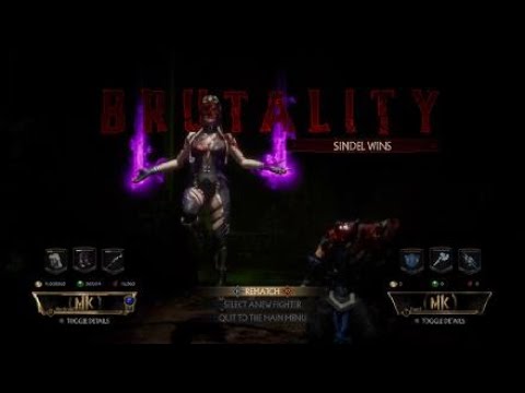 Mortal kombat 11 sindel brutality tutorial:  eardrum shredder