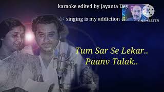 Download lagu Seema Seema Seema Sahane Ki Bhi Hai Koi Seema... karaoke with Asha Bhonsle Ji's Voice mp3