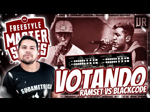 💥Casi a Los GOLPES [VOTACION] FMS Peru Play off, RAMSET VS BLACK CODE
