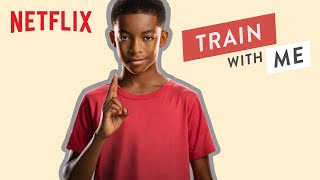 Tricking & Parkour Training w/ Isaiah Russell-Bailey We Can Be Heroes | Netflix Futures video