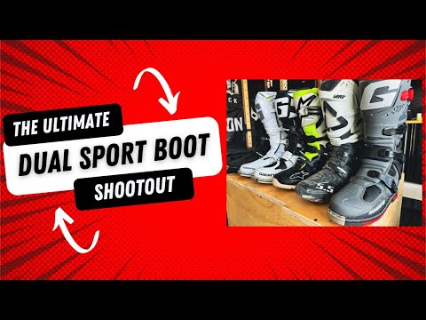 Dual Sport Boot Shootout - Gaerne, Sidi, Alpinestars, Leatt
