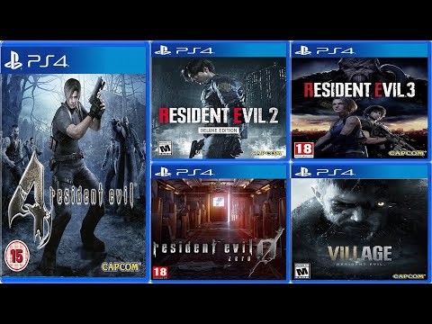 All 15 Resident Evil Games On PS4 | Playstation 4