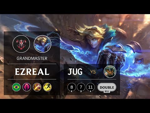 Ezreal Jungle vs Olaf - BR Grandmaster Patch 9.19