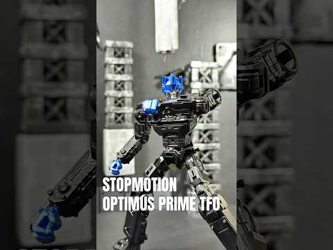 From Parts to Prime - Stopmotion Build Transformers One Optimus Prime #stopmotion