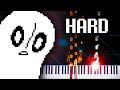Ghouliday (from Undertale) - Piano Tutorial